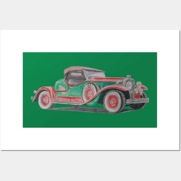 Classic car Wall Art by An.D.L.